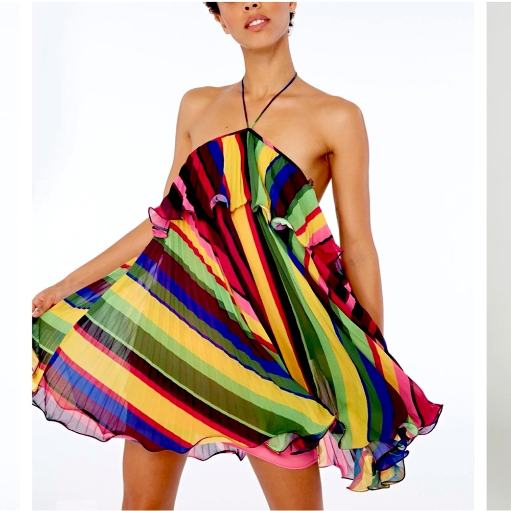 AMUR Sevyn mini halter dress , size 8